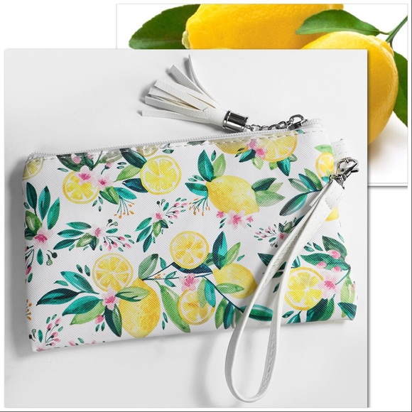 "When Life Gives You Lemons" Wristlet - Picture 3 of 6